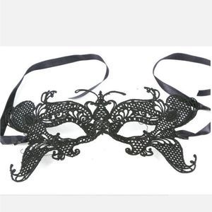 Sexy Women Lady Girl Black Lace Eye Mask for Halloween Masquerade Party US